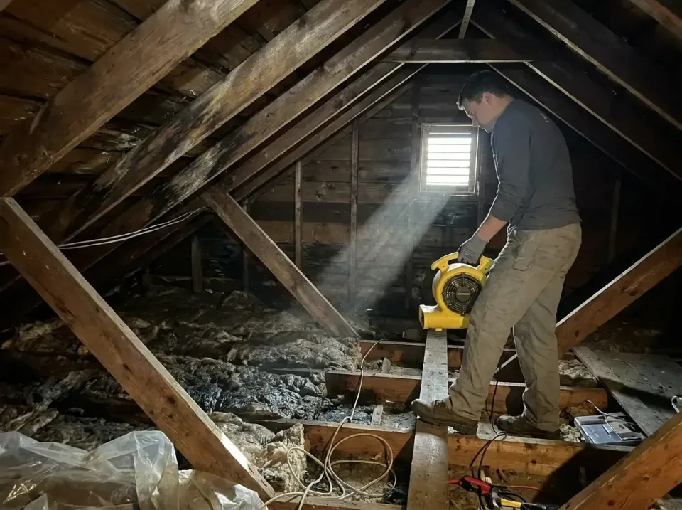 attic-water-damage-drying-proc-007 — frequently asked questions, Emergency Water Extraction & 24/7 Flood Response in Park Hi…